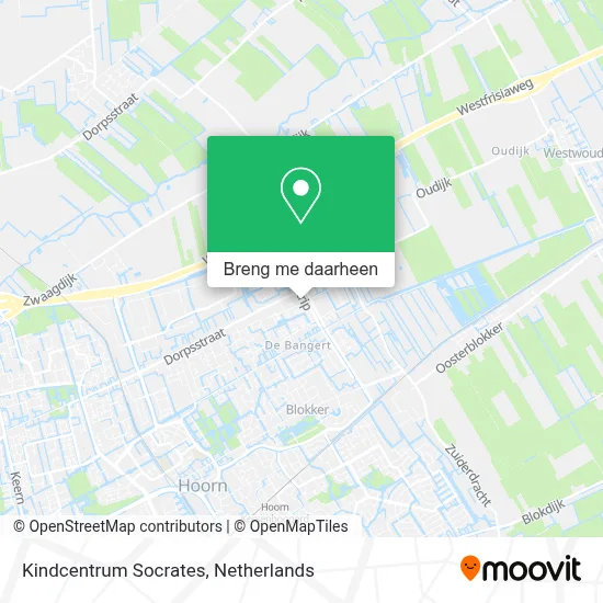 Kindcentrum Socrates kaart