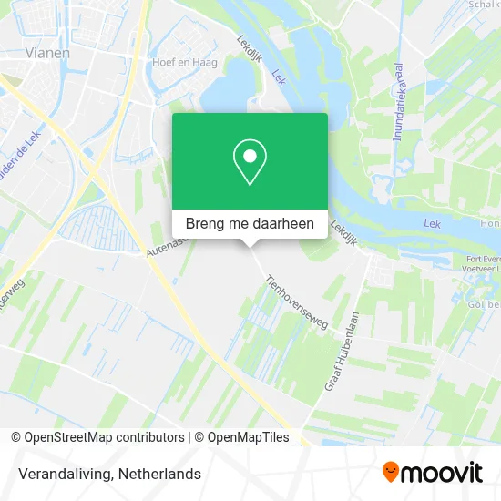 Verandaliving kaart
