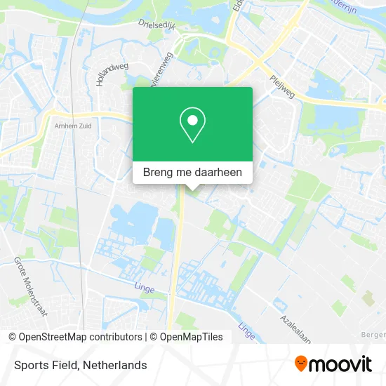 Sports Field kaart