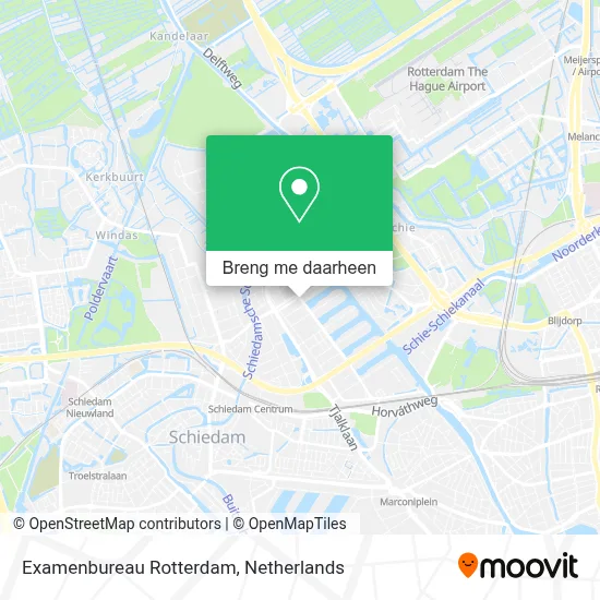 Examenbureau Rotterdam kaart