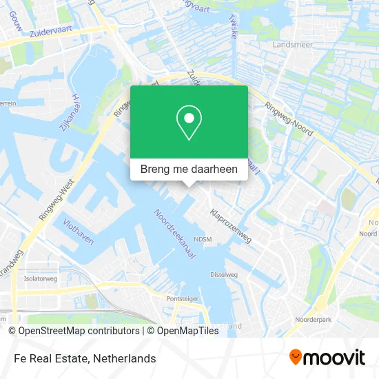 Fe Real Estate kaart