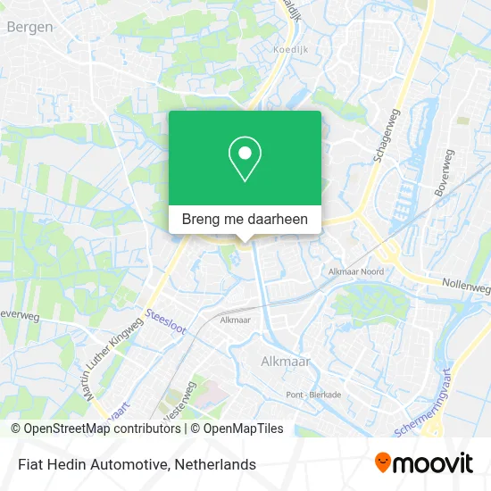Fiat Hedin Automotive kaart