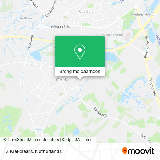 Z Makelaars kaart
