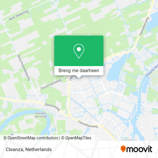 Cleanza kaart