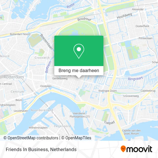 Friends In Business kaart
