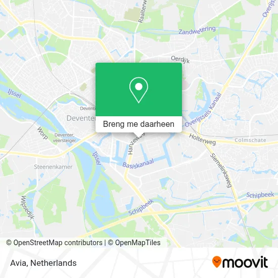 Avia kaart