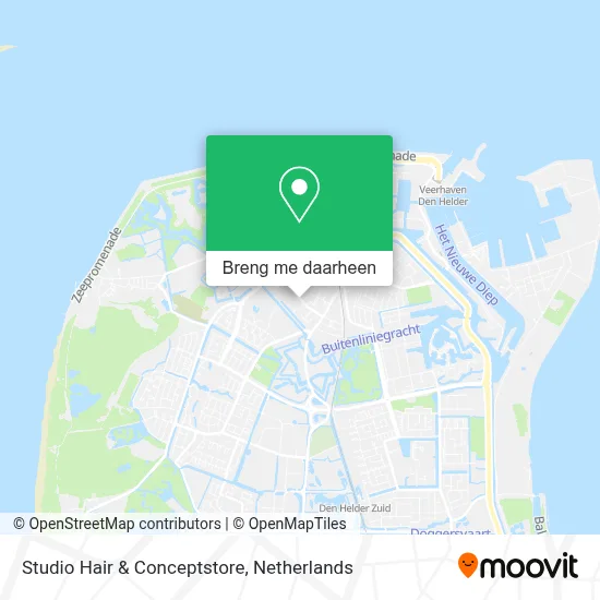 Studio Hair & Conceptstore kaart