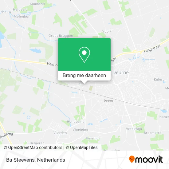 Ba Steevens kaart