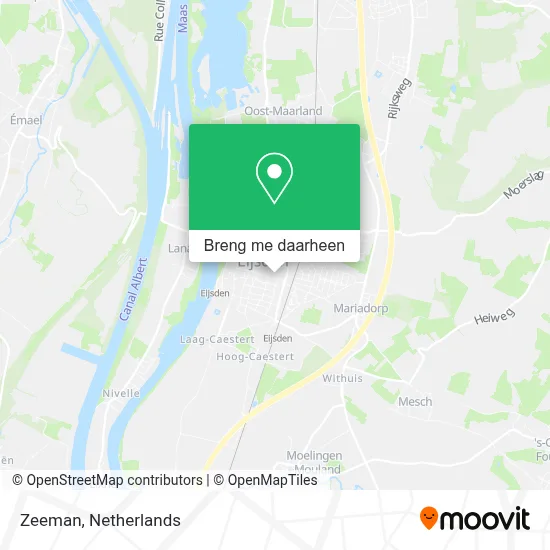 Zeeman kaart