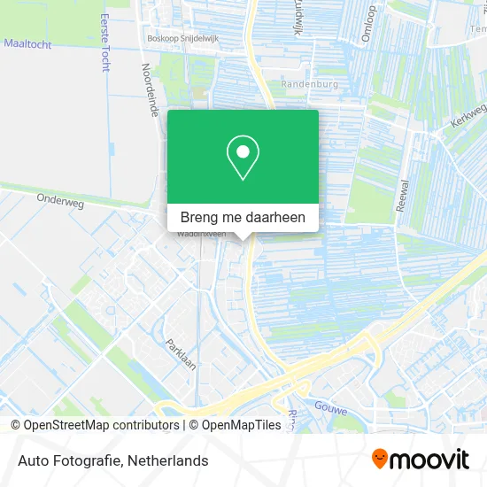 Auto Fotografie kaart