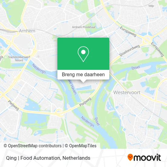 Qing | Food Automation kaart