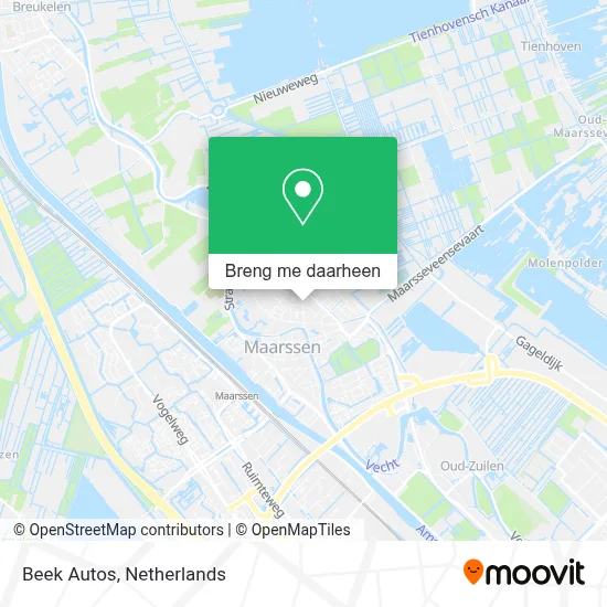 Beek Autos kaart