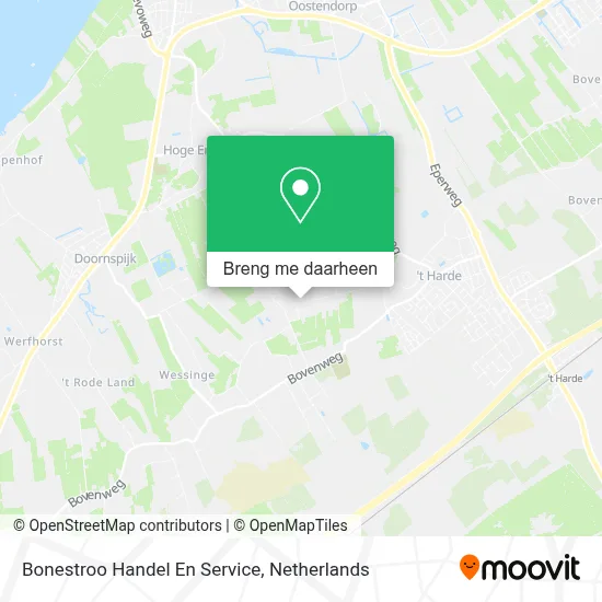 Bonestroo Handel En Service kaart