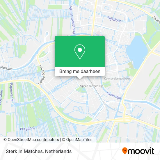Sterk In Matches kaart