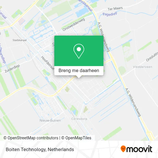 Boiten Technology kaart
