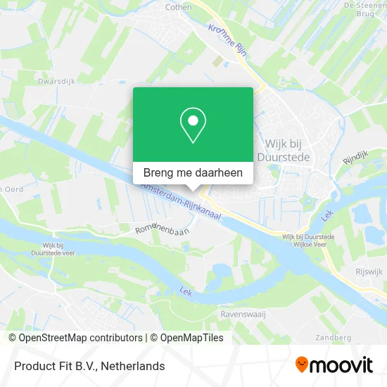 Product Fit B.V. kaart