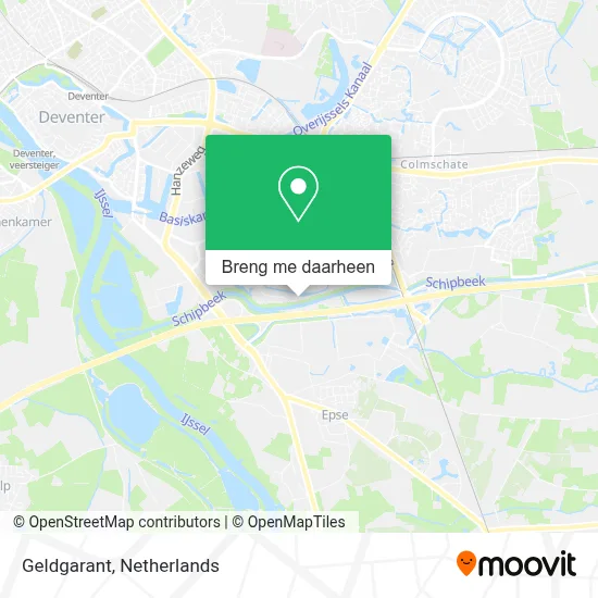 Geldgarant kaart
