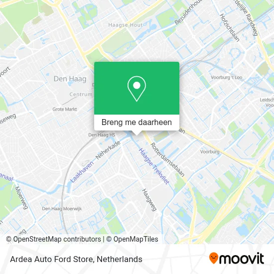 Ardea Auto Ford Store kaart