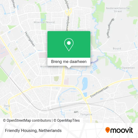 Friendly Housing kaart