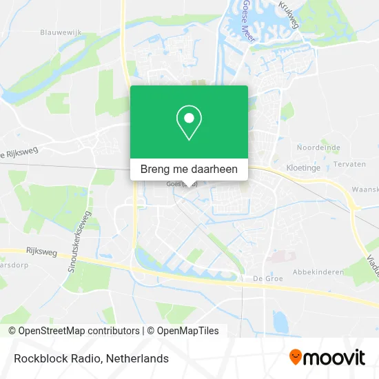 Rockblock Radio kaart