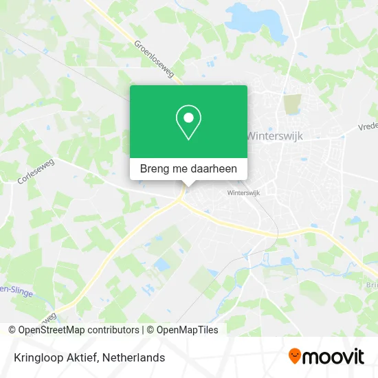 Kringloop Aktief kaart