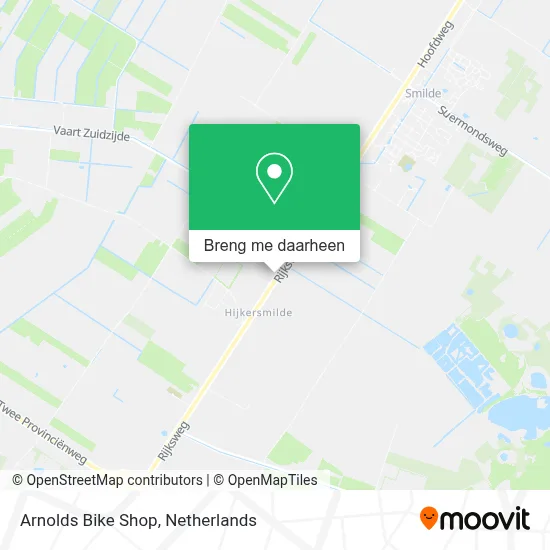 Arnolds Bike Shop kaart
