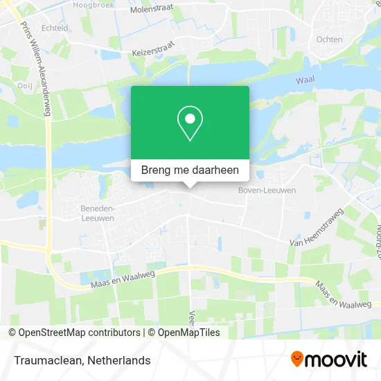 Traumaclean kaart