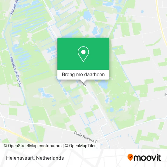 Helenavaart kaart