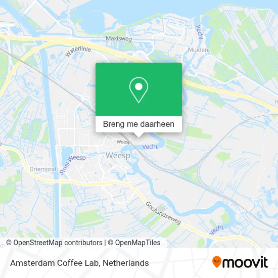 Amsterdam Coffee Lab kaart