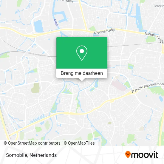 Somobile kaart