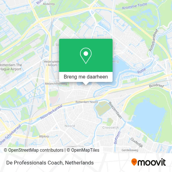 De Professionals Coach kaart