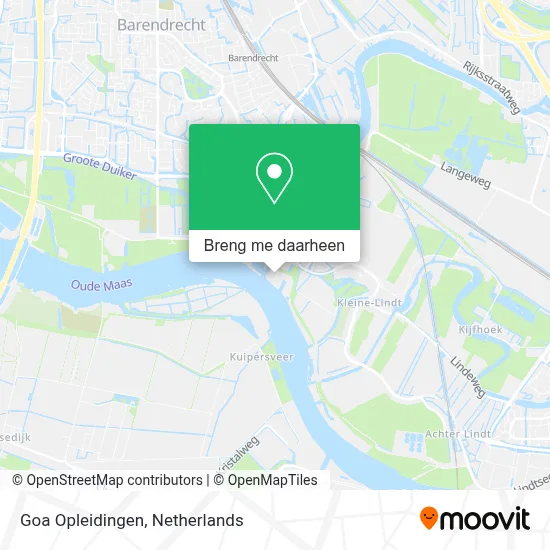 Goa Opleidingen kaart
