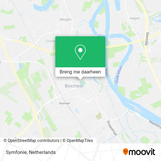 Symfonie kaart