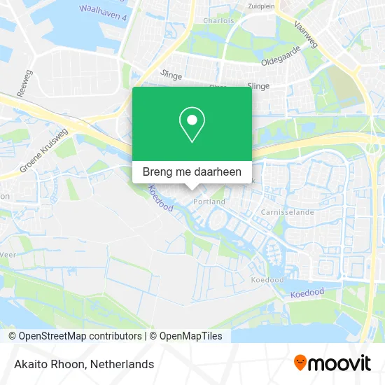 Akaito Rhoon kaart