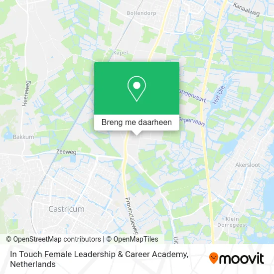 In Touch Female Leadership & Career Academy kaart