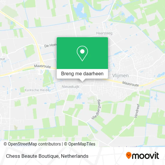 Chess Beaute Boutique kaart