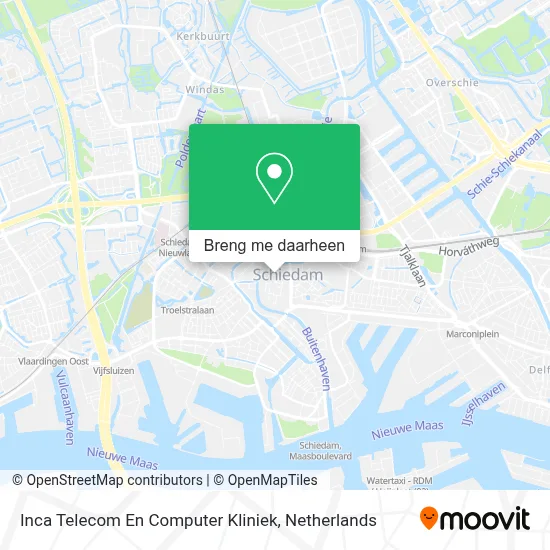 Inca Telecom En Computer Kliniek kaart