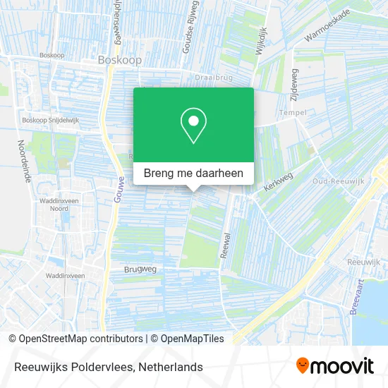 Reeuwijks Poldervlees kaart