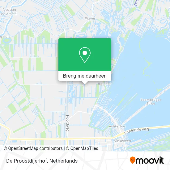 De Proostdijerhof kaart