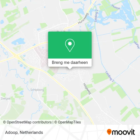 Adoop kaart
