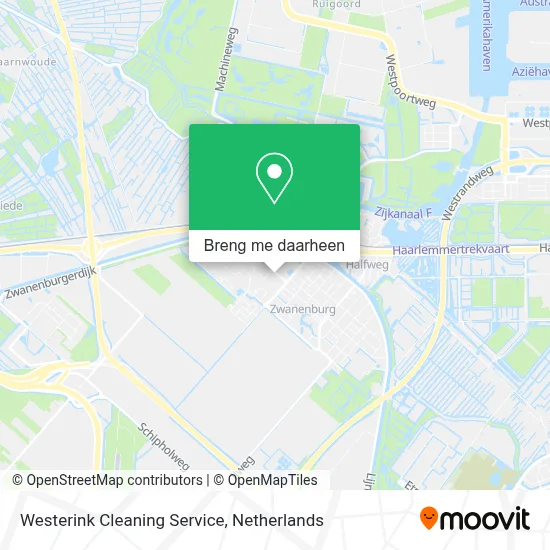 Westerink Cleaning Service kaart