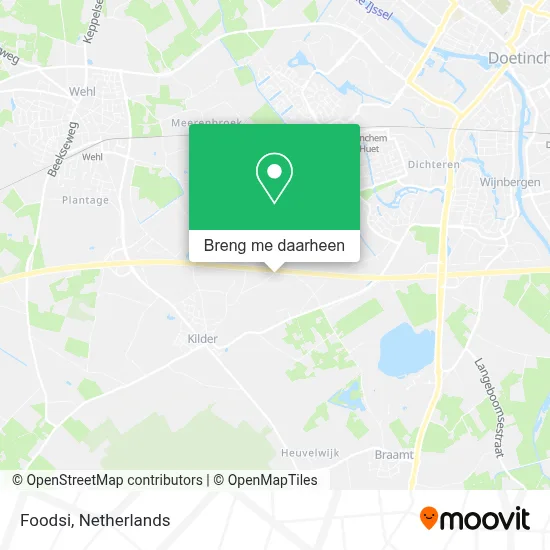 Foodsi kaart