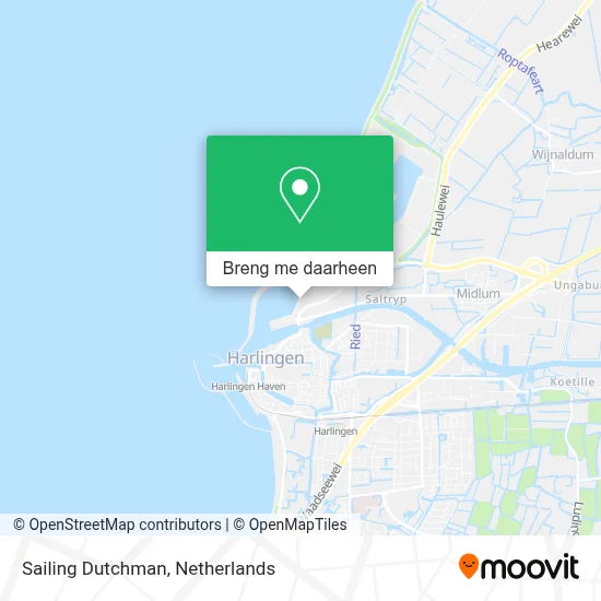 Sailing Dutchman kaart