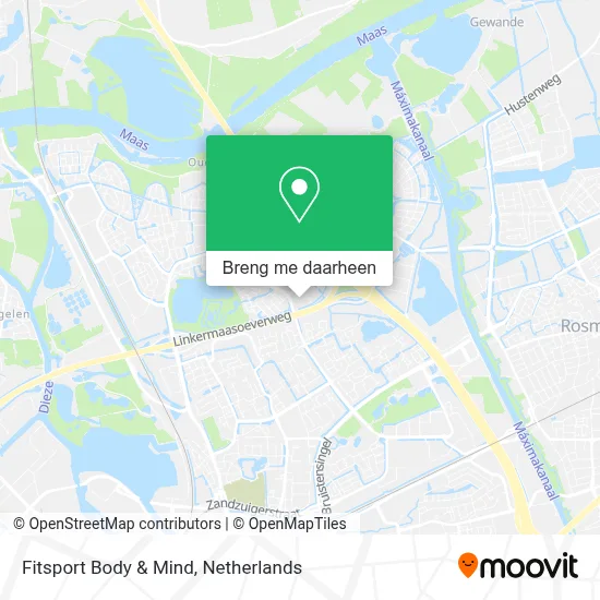 Fitsport Body & Mind kaart