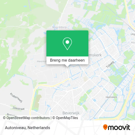 Autoniveau kaart