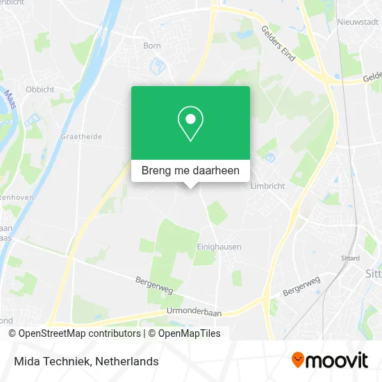 Mida Techniek kaart