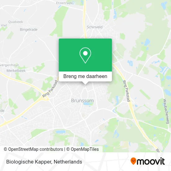 Biologische Kapper kaart