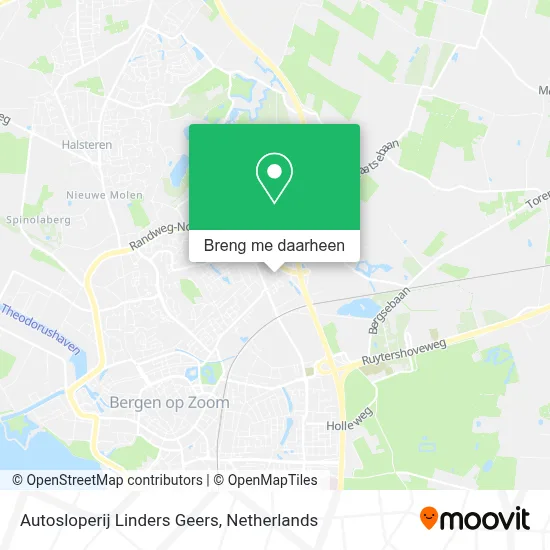 Autosloperij Linders Geers kaart