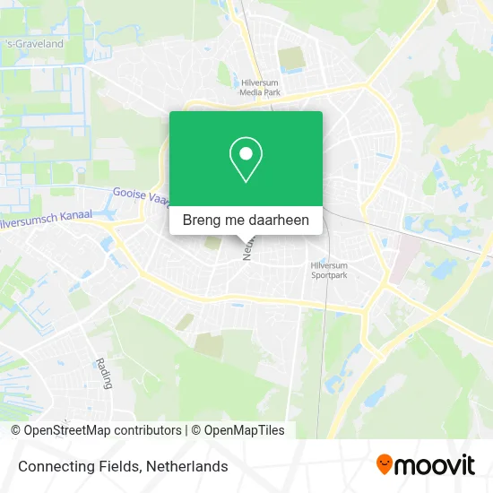 Connecting Fields kaart