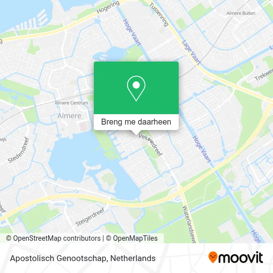 Apostolisch Genootschap kaart